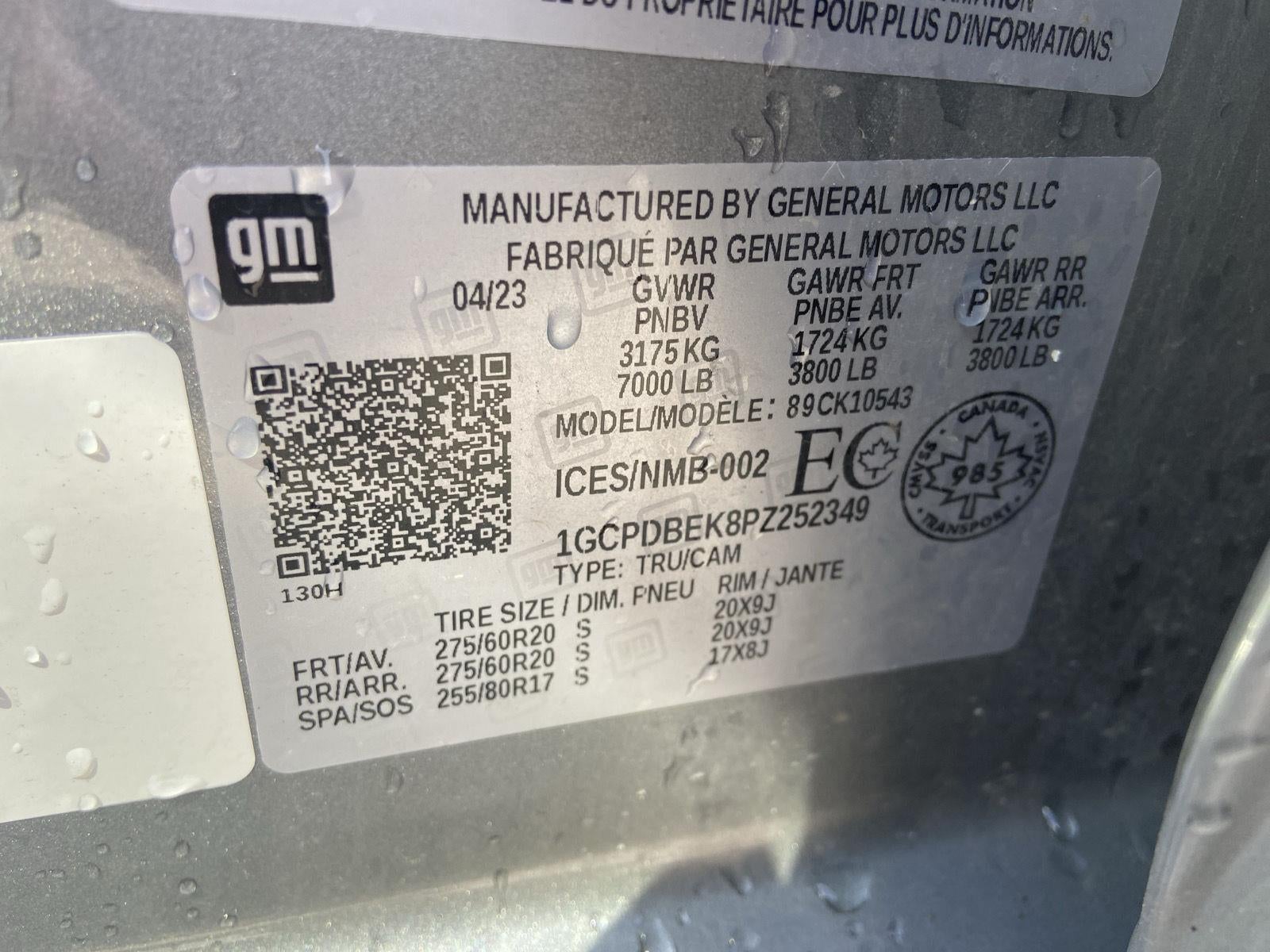 2023 Chevrolet Silverado 1500 Custom