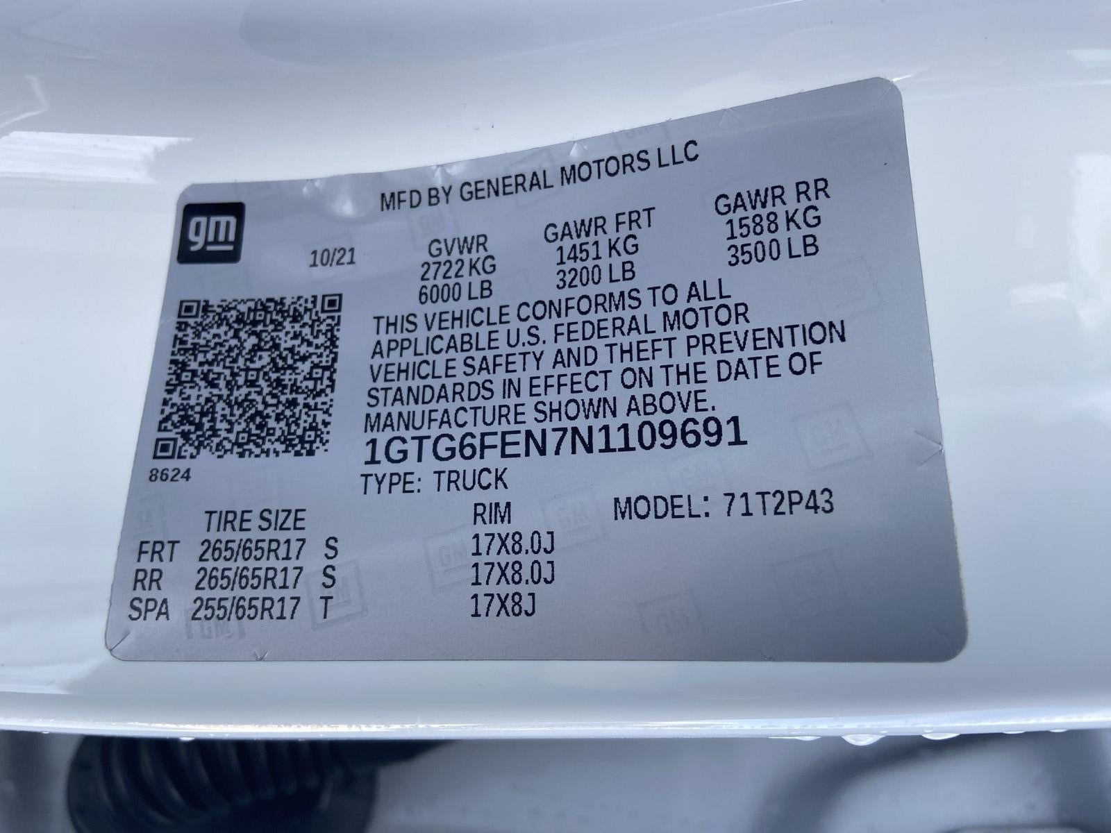 2022 GMC Canyon 4WD AT4 w/Leather