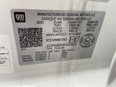 2023 GMC Sierra 1500 Pro