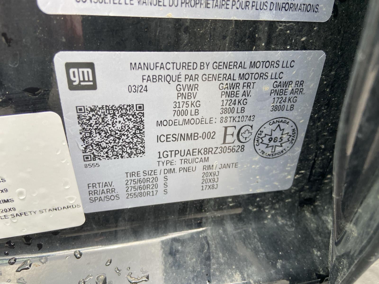 2024 GMC Sierra 1500 Pro