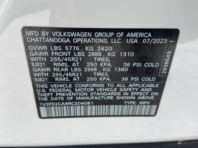 2024 Volkswagen Atlas Cross Sport 2.0T SEL Premium R-Line