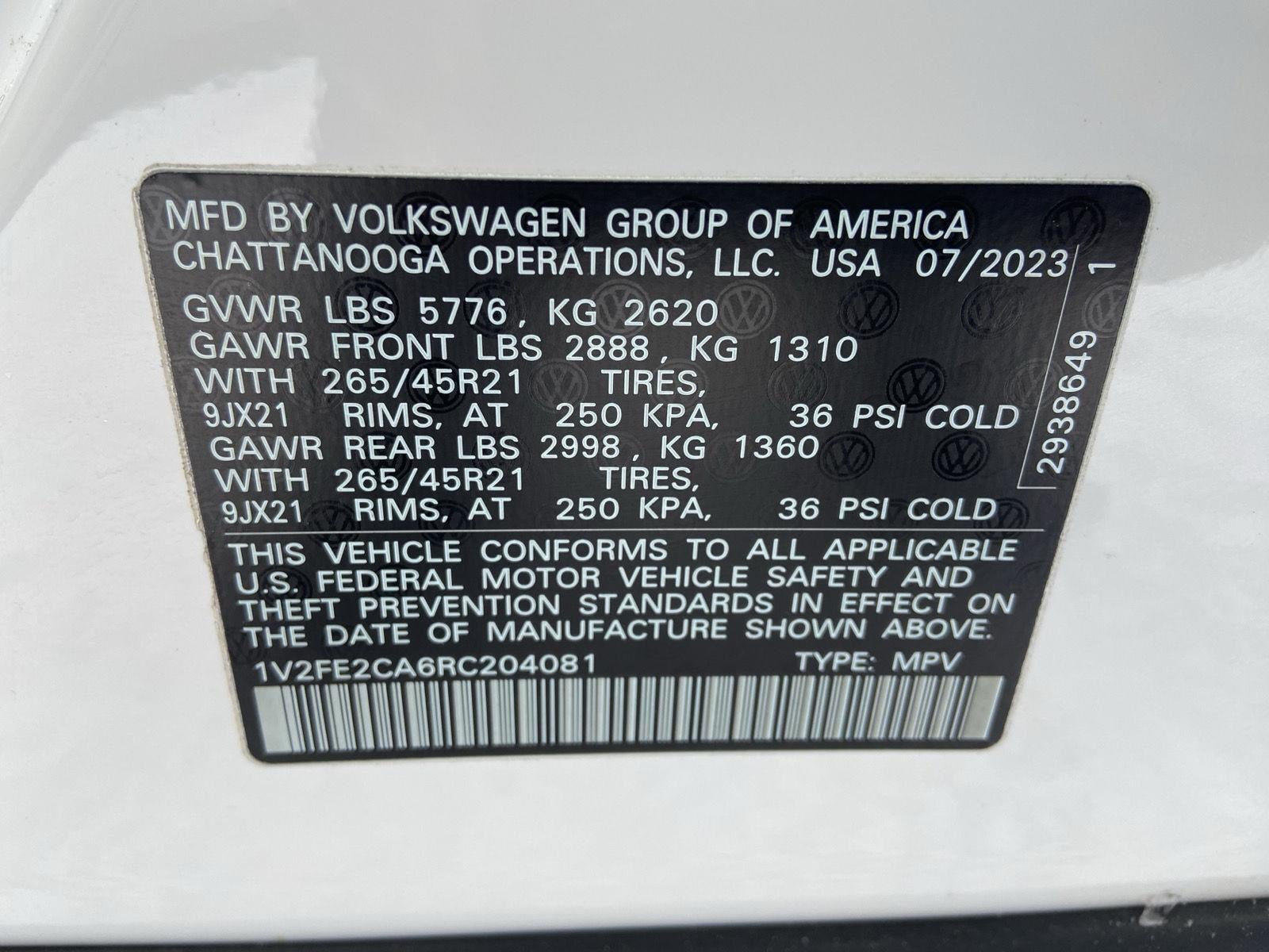 2024 Volkswagen Atlas Cross Sport 2.0T SEL Premium R-Line