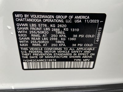 2024 Volkswagen Atlas Cross Sport 2.0T SE w/Technology