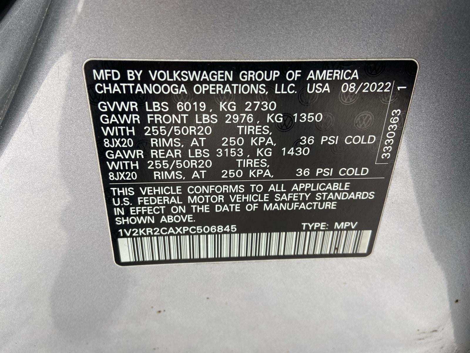 2023 Volkswagen Atlas 3.6L V6 SE w/Technology