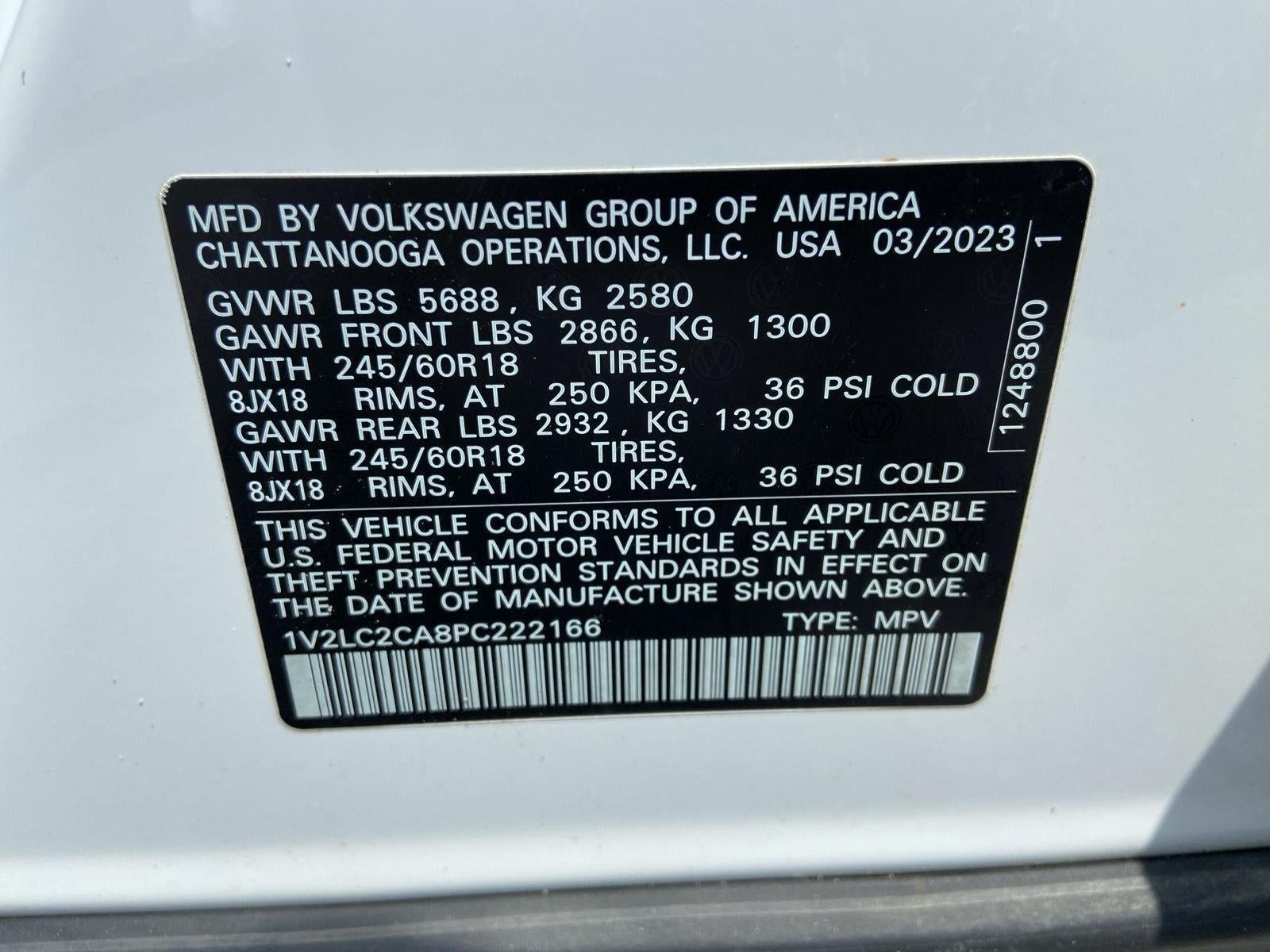 2023 Volkswagen Atlas Cross Sport 2.0T SE