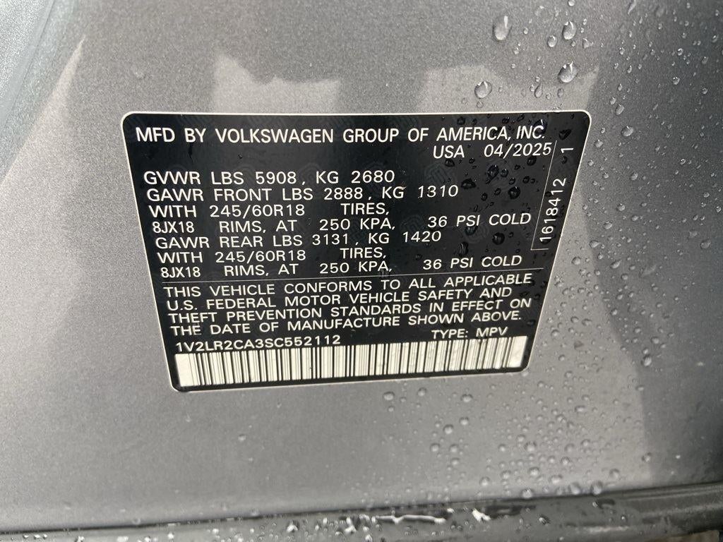 2025 Volkswagen Atlas 2.0T SE