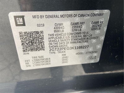 2019 GMC Sierra 2500HD SLE