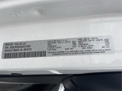 2025 RAM ProMaster Cargo Van Tradesman