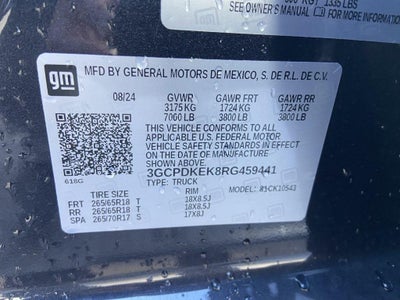 2024 Chevrolet Silverado 1500 LT