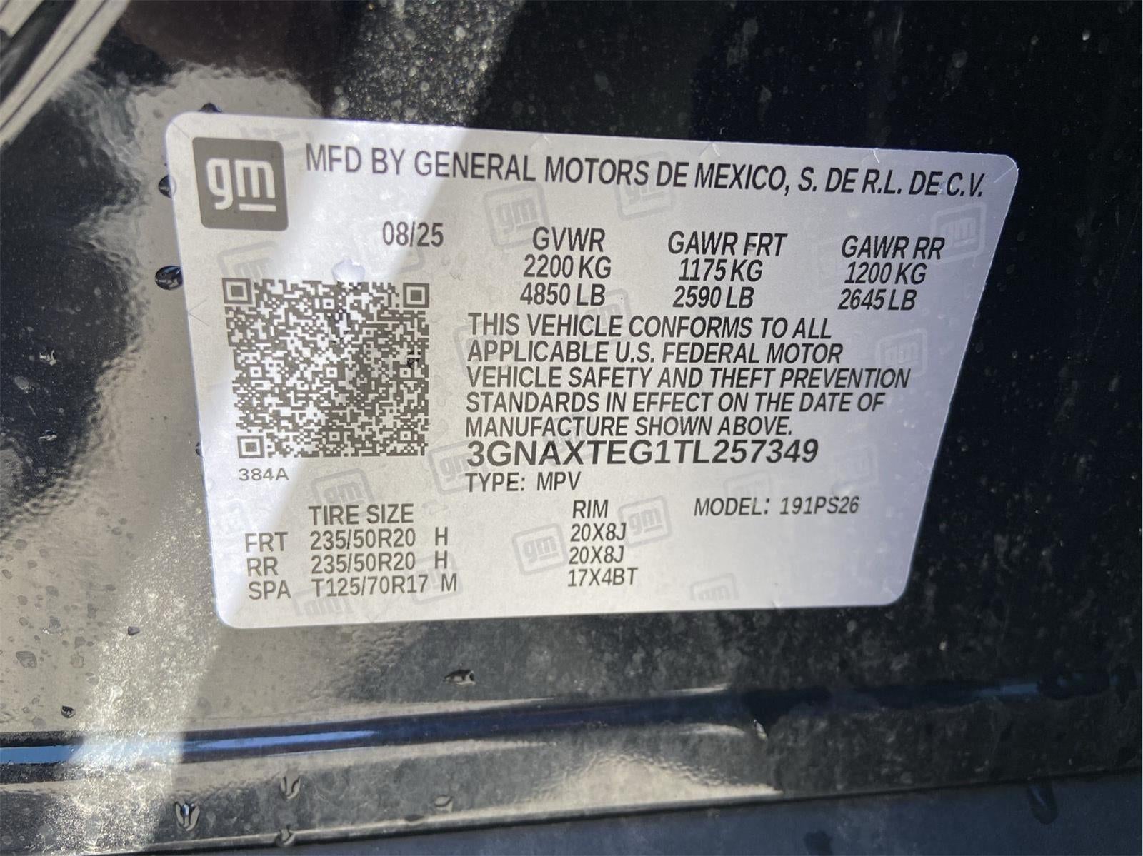 2026 Chevrolet Equinox AWD RS