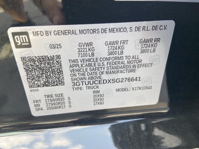 2025 GMC Sierra 1500 Elevation