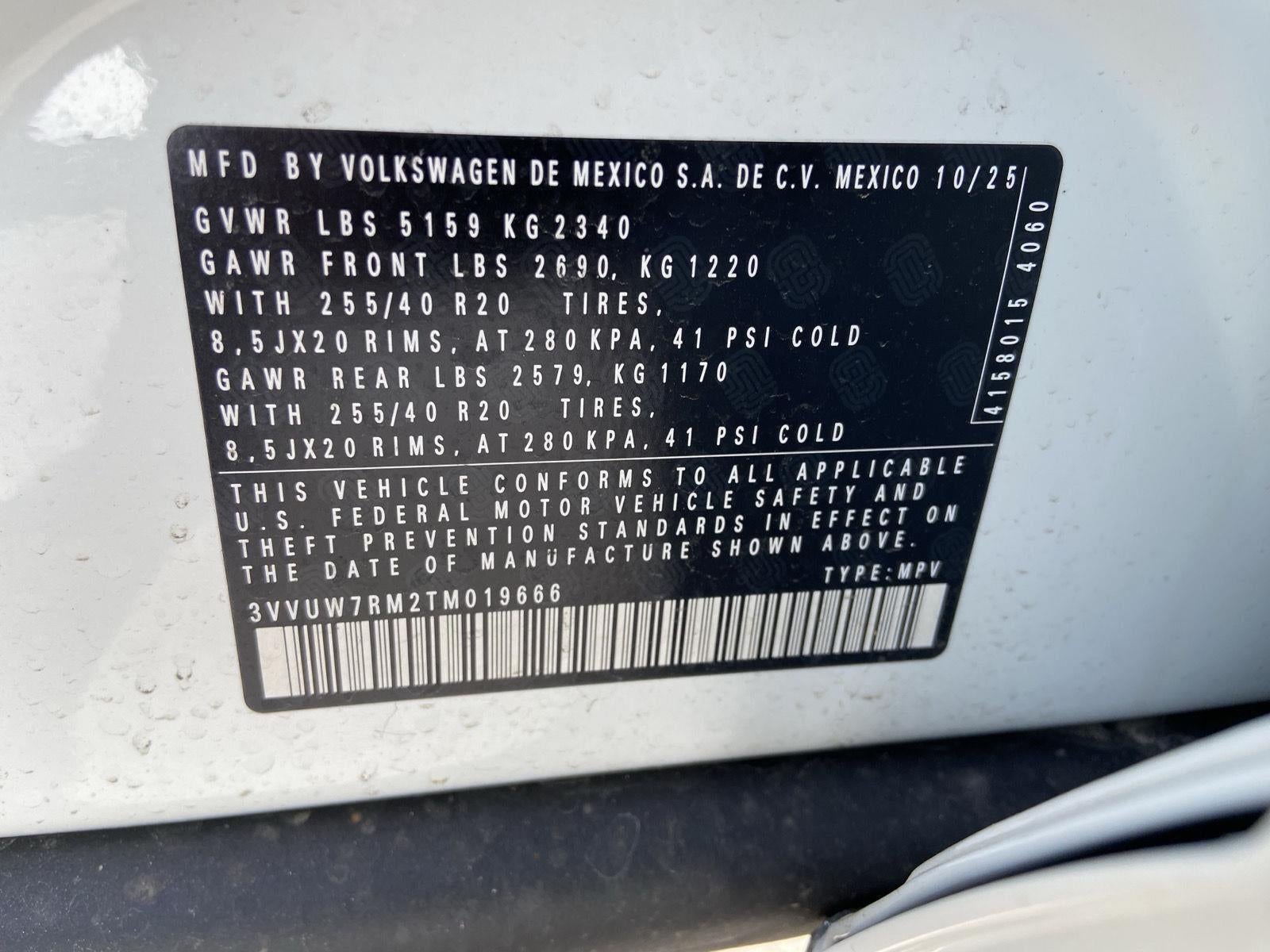 2026 Volkswagen Tiguan SEL R-Line Turbo