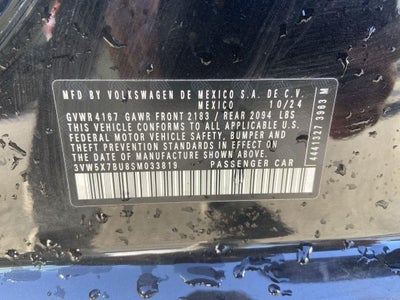 2025 Volkswagen Jetta 1.5T S