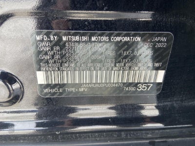 2023 Mitsubishi Outlander Sport ES