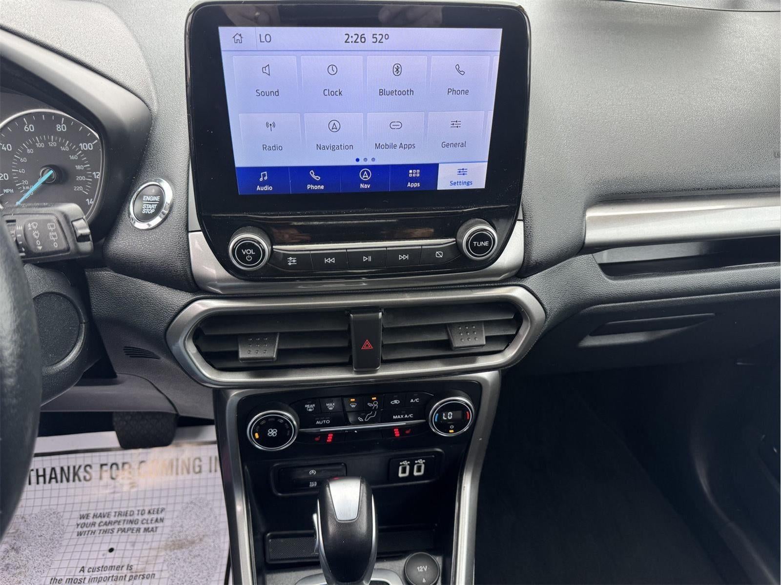 2020 Ford EcoSport SE