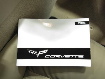 2005 Chevrolet Corvette 2dr Cpe
