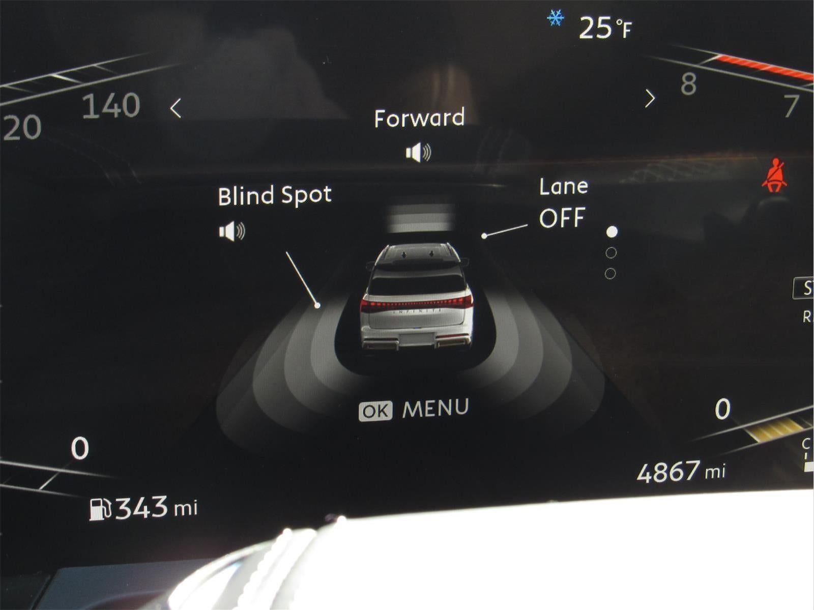 2025 INFINITI QX80 SENSORY