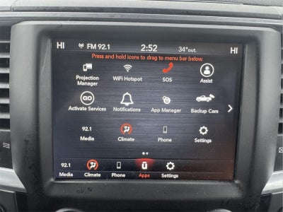 2021 RAM 1500 Classic Warlock Quad Cab 4x4 6'4" Box