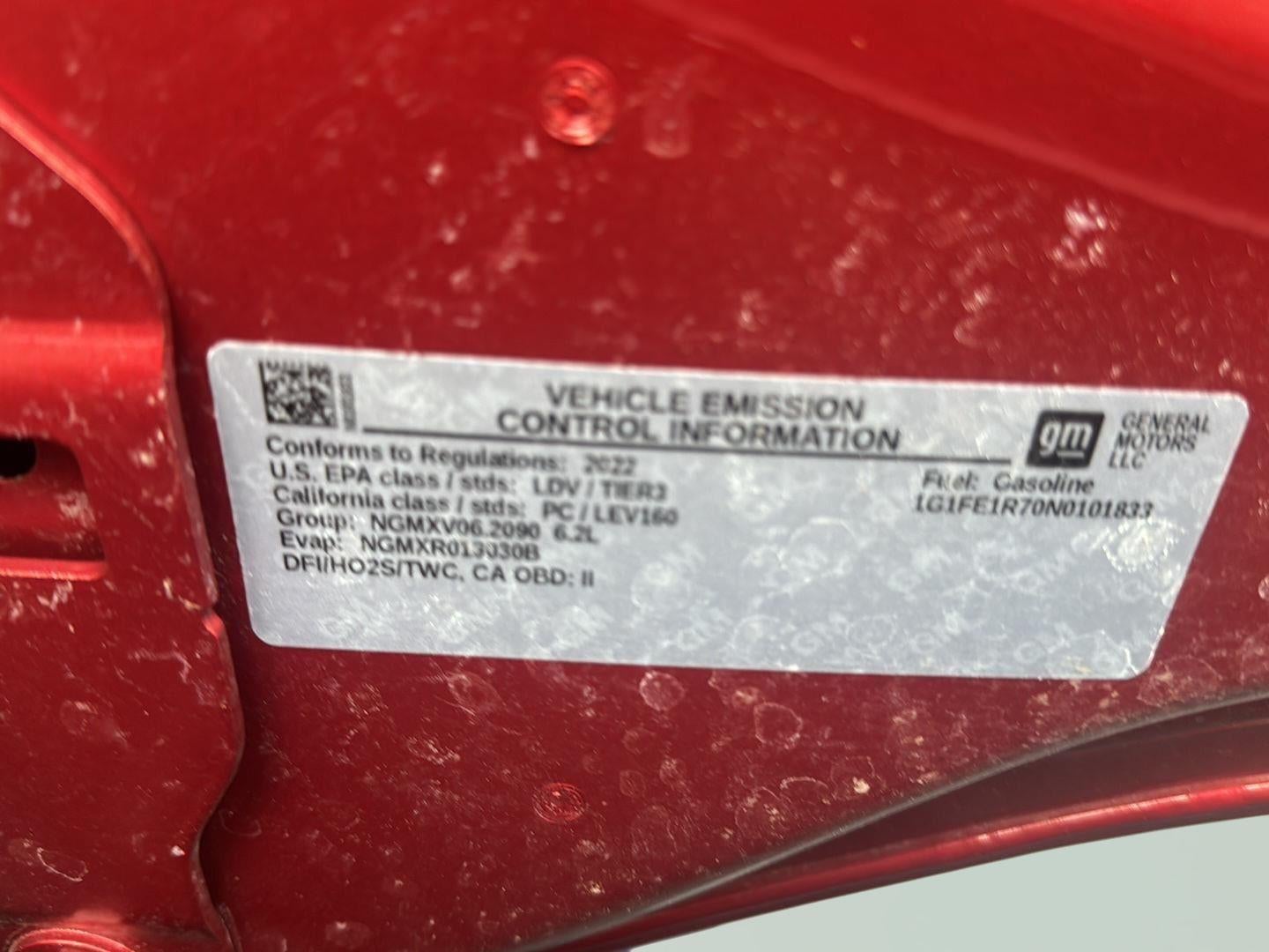 2022 Chevrolet Camaro LT1